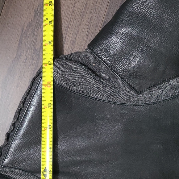 Lanvin leather and wool leather jacket - Picture 8 of 9